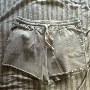 Double Zero Gray Casual Shorts